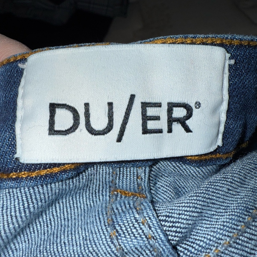 DU/ER Performance Denim Mid Rise Skinny Jeans - Picture 7 of 16